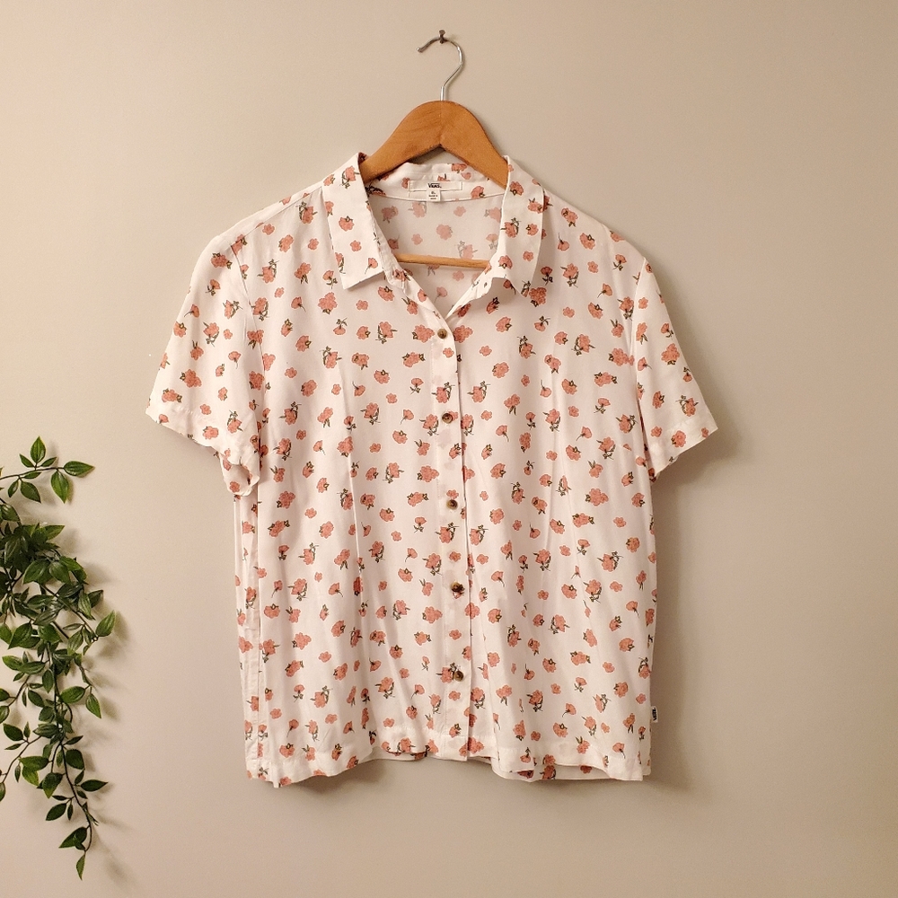 VANS Woman's Button Down Shirt